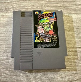 Nintendo NES Gotcha The Sport Game Cartridge  1985