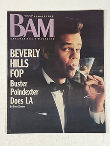 Buster Poindexter 1988 rivista BAM #275 Carlos Santana, Merle Haggard, Spot1019 - Foto 1 di 11