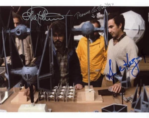 LORNE PETERSON SMITH KAZANJIAN SIGNED 8x10 FOTO ILM STAR WARS BECKETT BAS - Bild 1 von 2