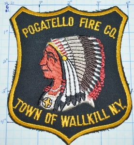 NEW YORK, TOWN OF WALLKILL POCATELLO FIRE COMPANY PATCH - Picture 1 of 1