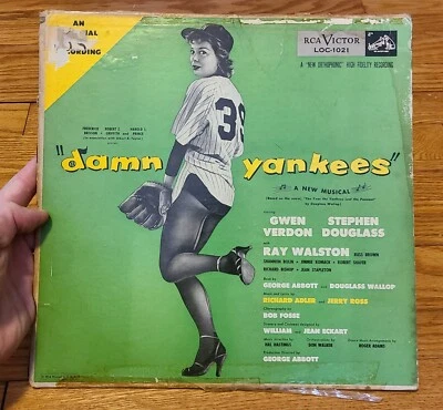 Damn Yankees Musical RCA Victor LOC-1021 1955 KYW Philadelphia Radio Record Dept - Image 1 of 4