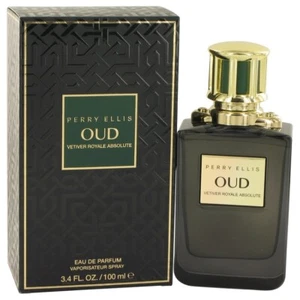OUD Vetiver Royale Absolute Perry Ellis 3.4oz 100ml EDP Men RARE NEW BUT OPENED - Picture 1 of 1