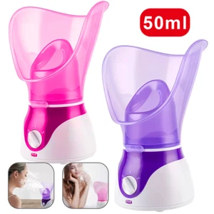 FACIAL STEAMER SPA PORES STEAM SPRAYER SAUNA SKIN MIST CLEAN BEAUTY FACE NEW - Picture 1 of 15