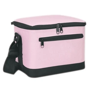 Deluxe 6-Pack Cooler Pink 6CP-2706 - Picture 1 of 2