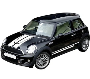 Pegatina lateral con gráficos a rayas para capó de coche para Mini Cooper S F55 F56 R55 R56 - Imagen 1 de 6