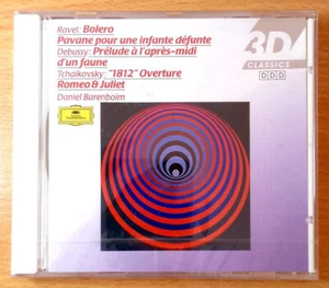 Ravel Bolero Pavane Debussy Prelude Tchaikovsky 1812 Barenboim NEW & SEALED CD - Picture 1 of 2
