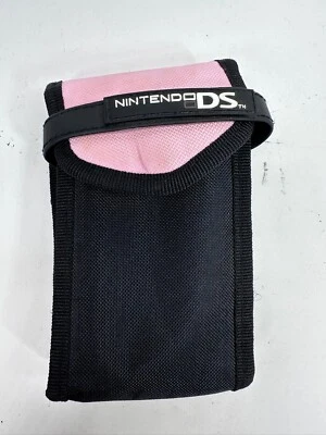 Nintendo DS Switch N Carry Travel Pouch Case Pink & Black Very Nice - Image 1 of 4