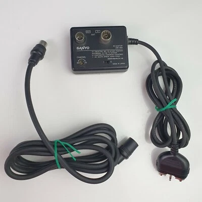 Vintage Genuine Original Sanyo VRF-550 RF Adapter + Cable - Made in Japan - Image 1 of 4