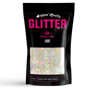 Clear Iris Chunky Glitter Chunky Glitter Mix 100g 3,5oz Festival Glitzer - Bild 1 von 3