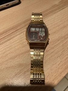 Orologio Citizen Ana Digi 41-9524 Vintage Quarzo Giappone Colore Oro Top - Foto 1 di 7