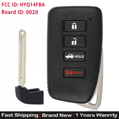 Mando a distancia llave inteligente 281451-0020 HYQ14FBA para Lexus GS350 GS450H ES350 2013-2020 Foto 1 de 4