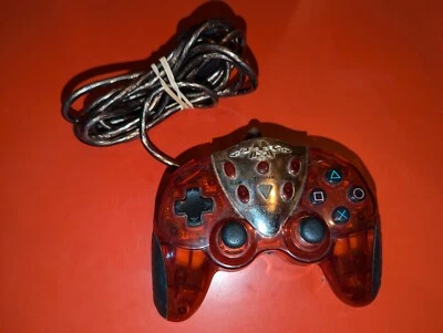 Intec G9805-B Red Playstation 2 PS2 Star Wars Darth Vader Controller Tested - Image 1 of 4