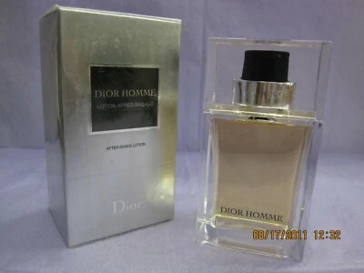 **DE COLECCIÓN** DIOR HOMME por DIOR 3,4 oz/100 ml loción para después del afeitado sellada contra salpicaduras  Foto 1 de 3