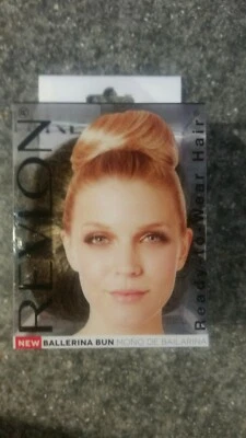 Revlon Ballerina Bun Hair Extension Frosted Blondish Brown Adjustable Elastic - Image 1 of 4