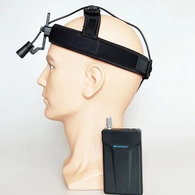 Max 90.000 Lux@20cm Distancia Diadema Quirúrgica Dental Faro 10 horas Batería - Imagen 1 de 4