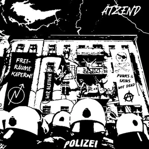 ÄTZEND - B-HAUS (LP) limited 30pcs orange Kult Rar Oi! Punk Telekoma Schleimkeim - Foto 1 di 1
