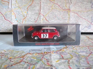 Austin Morris Cooper S N°37 Rally Monte Carlo 1964 SPARK S4890 1/43 en boite - Foto 1 di 2