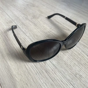 Salvatore Ferragamo Women's Black Butterfly Sunglasses - SF744SLA 001 - Italy - Picture 1 of 6