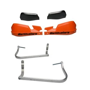 BarkBusters VPS Orange Handguard & Two point Mount BMW F800GS ADV 2014-2015 - Picture 1 of 4