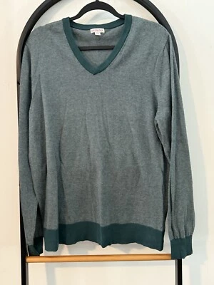 Merona Men's Green Pullover Long Sleeve Size L Large Christmas Holiday - Image 1 of 3