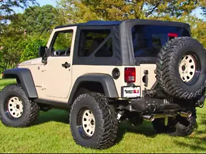 Authentic Rugged Ridge 13636.01 Replacement Soft Top 2007-2009 Wrangler 2 Door - Picture 1 of 1