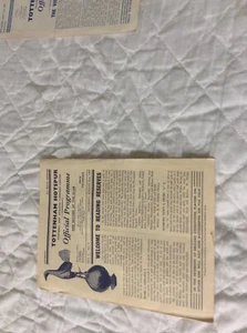 Tottenham Hotspur 1957/8 reservas lectura en V resolución 5 - Imagen 1 de 1