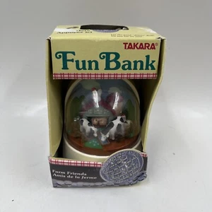 Vintage Takara Fun Bank Bauernhoftiere schwer zu finden funktioniert! - Bild 1 von 13