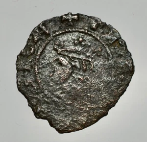 MESSINA - CARLO I D'ANGIO' 1266-1282 -MI/ DENARO MOLTO RARA ! - Picture 1 of 2