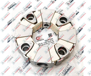 Hitachi HYUNDAI R215-7, R225-7 LIEBHERR LS430 Accoppiamento 4655134 110H - Foto 1 di 2