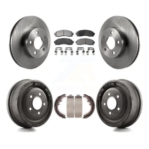 Front Rear Disc Brake Rotor Ceramic Pad And Drum Kit For Ford Ranger Mazda B4000 - Picture 1 of 14