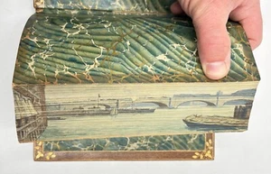 Walter Besant East London Fore Edge painting 1901 Westminster Bridge Fazakerley - Bild 1 von 10