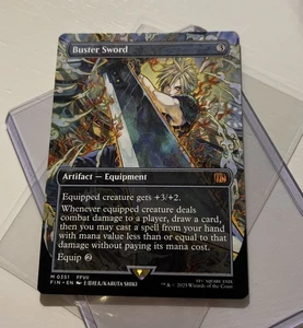 MTG Magic The Gathering Buster Sword *NP - Picture 1 of 2