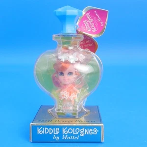 Vintage Liddle Kiddles *ORANGE BLOSSOM KOLOGNE* Doll Perfume Bottle 1969 SEALED - Picture 1 of 7