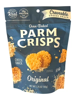 Patatas fritas Parm, bocadillo de queso masticable al horno - 1,75 oz original - Ex: 2/26 Foto 1 de 4