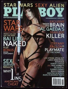 PLAYBOY US June 2005 BAI LING Star Wars TIFFANY FALLON Kara Monaco @ VERY GOOD - Imagen 1 de 8