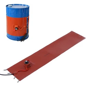 EU Plug 220V Drum Heater 1200W Oil Drum Silicone Electric Heating Blanket Wi XO - Picture 1 of 12