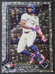 2025 Topps Series 1 Vladimir Guerrero Jr. Silver Foilboard Toronto Blue Jays - Bild 1 von 2