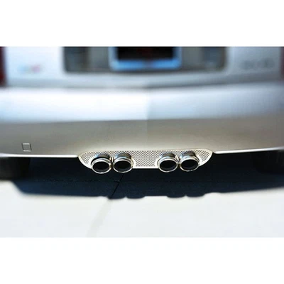 ACC Exhaust Port Filler Panel Polished Trim fits 2004-08 Cadillac XLR-Perforated Foto 1 de 4