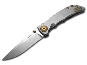 Spartan Blades Harsey Folder 3.25 SF10SWBZ Titanium CPM MagnaCut Pocket Knife - Picture 1 of 2