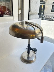LAMPADA DA TAVOLO 40s MINISTERO MINISTERIALE ITALIAN DESIGN OLD TABLE LAMP - Imagen 1 de 24