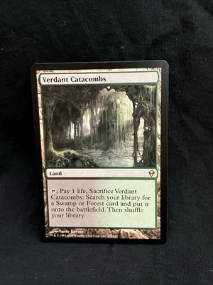 Verdant Catacombs Zendikar Original NM Pack Fresh  Magic The Gathering | MTG - Image 1 of 2
