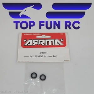 Arrma AR610031 Ball Bearing 6x12x4mm (2pcs) - Picture 1 of 1
