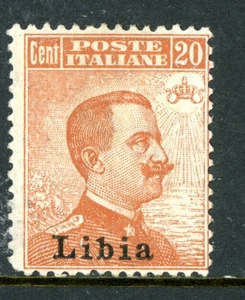 Italy 1912 Libya 20¢ Orange Scott #7 Mint L508 - Picture 1 of 6