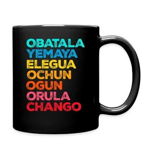 Seven African Powers The Orishas Full Color Mug, One Size, black - Picture 1 of 4