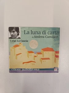 AUDIOBOOK - LA LUNA DI PAPIER - BED BY LUIGI LO CASCIO - CAMILLERI - EMONS 1CD - Picture 1 of 3