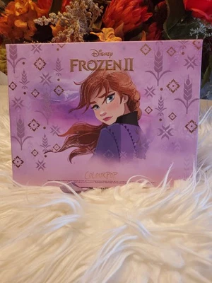 ColourPop x Disney Frozen Anna Makeup Set – Eyeshadow Palette + Lipstick + Gloss - Image 1 of 4