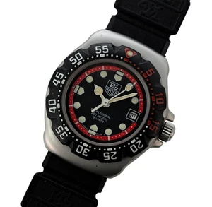 Tag Heuer 28mm Ladies Formula 1 Red/ Black Watch Ref: 374.508! (Broken Band) - Picture 1 of 5
