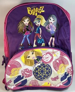 Zaino vintage Bratz Y2K borsa libro rosa viola MGA 2005 BELLO - Foto 1 di 9