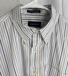 Camisa Oxford a Rayas Gant One Con Botones Talla 16 1/2 - 34/35 Rayas Con Botones - Imagen 1 de 13