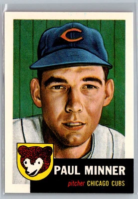 1991 Topps Archives 1953 #92 Paul Minner - Image 1 of 2